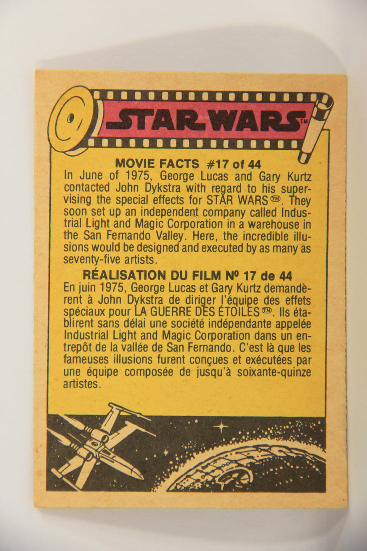 Star Wars 1977 Trading Card #191 A Pair Of Jawas FR-ENG O-Pee-Chee L020028