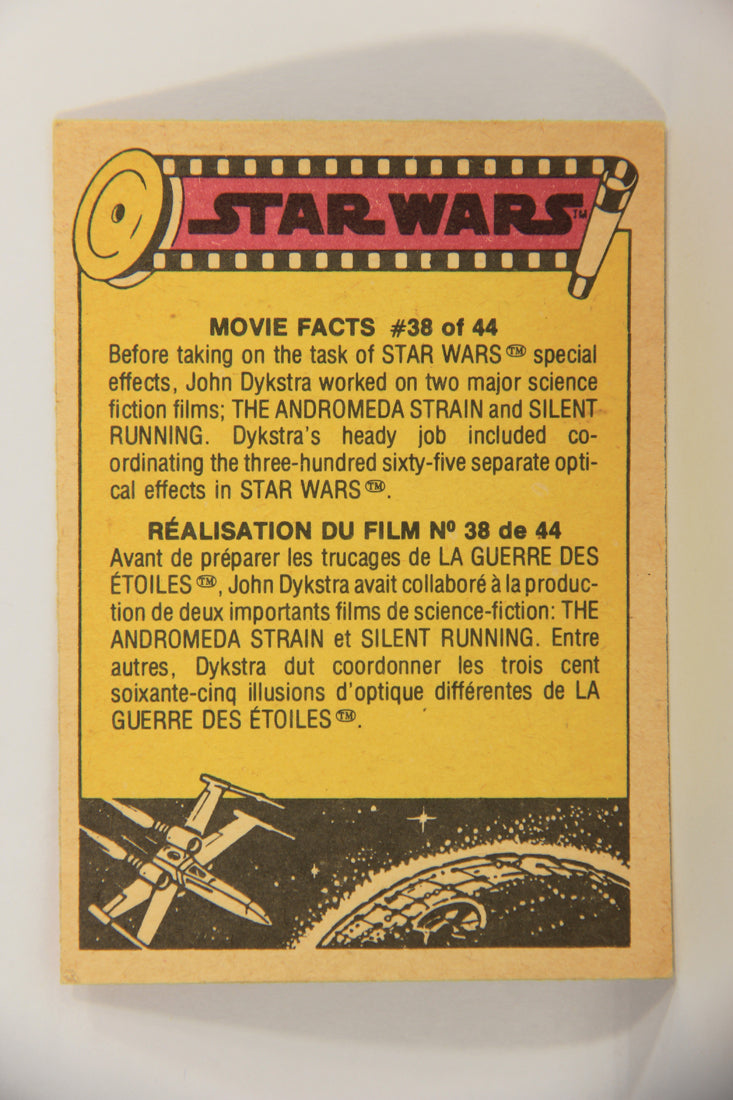 Star Wars 1977 Card #209 Guarding The Millennium Falcon FR-ENG O-Pee-Chee L020039