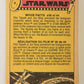 Star Wars 1977 Card #214 Remember Luke The Force Will Be With You FR-ENG OPC L020044