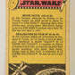 Star Wars 1977 Trading Card #232 Chewie Gets Rield FR-ENG O-Pee-Chee L020055