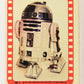 Star Wars 1977 Sticker Card #38 R2-D2 (Kenny Baker) ENG O-Pee-Chee L020079