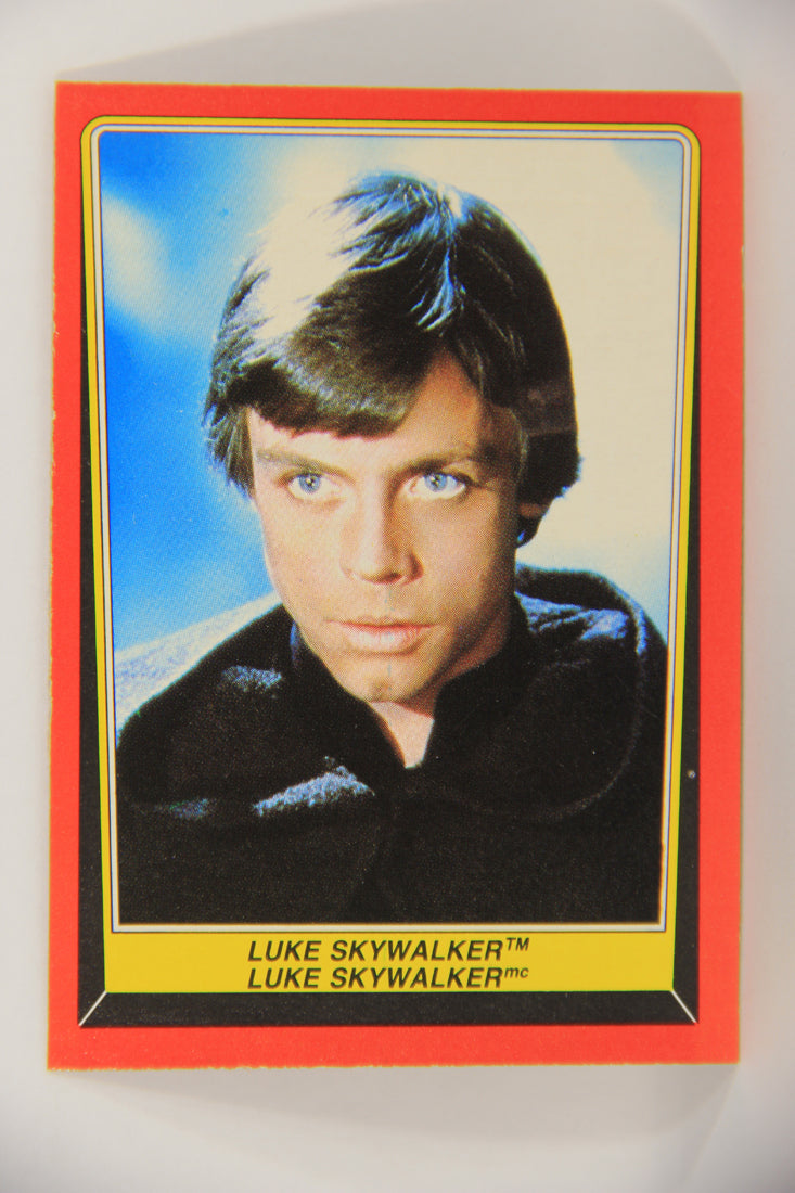 Star Wars Return Of The Jedi 1983 Card #2 Luke Skywalker FR-ENG OPC L020088