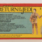 Star Wars Return Of The Jedi 1983 Card #5 Princess Leia Organa FR-ENG OPC L020091