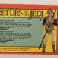 Star Wars Return Of The Jedi 1983 Trading Card #6 Lando Calrissian FR-ENG OPC L020092