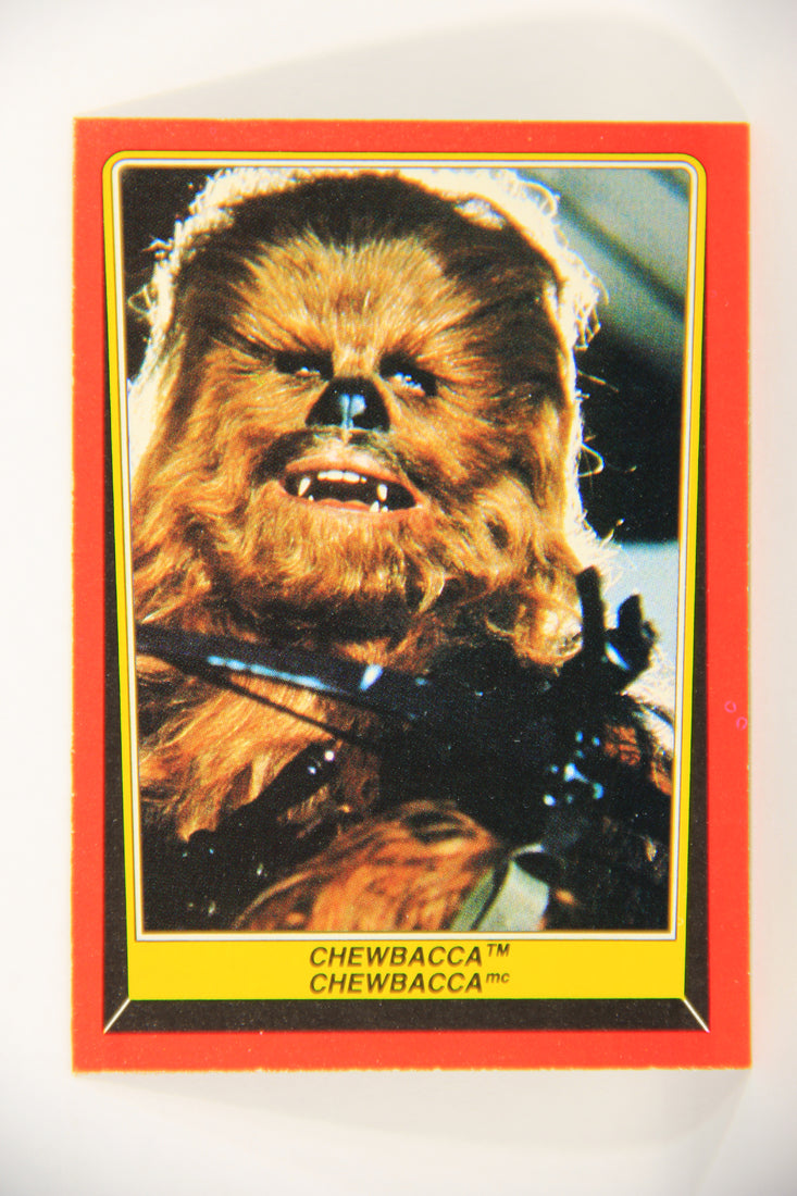Star Wars Return Of The Jedi 1983 Trading Card #7 Chewbacca FR-ENG OPC L020093