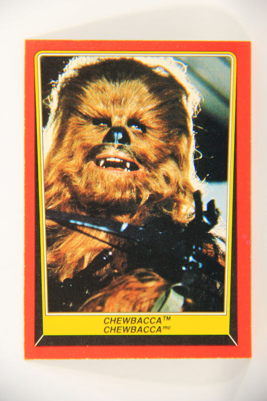Star Wars Return Of The Jedi 1983 Trading Card #7 Chewbacca FR-ENG OPC L020093