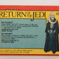 Star Wars Return Of The Jedi 1983 Trading Card #12 Bib Fortuna FR-ENG OPC L020096