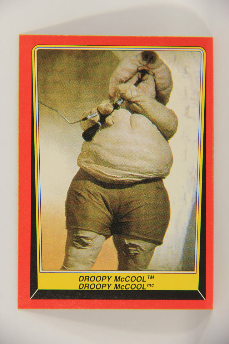 Star Wars Return Of The Jedi 1983 Trading Card #21 Droopy McCool FR-ENG OPC L020101