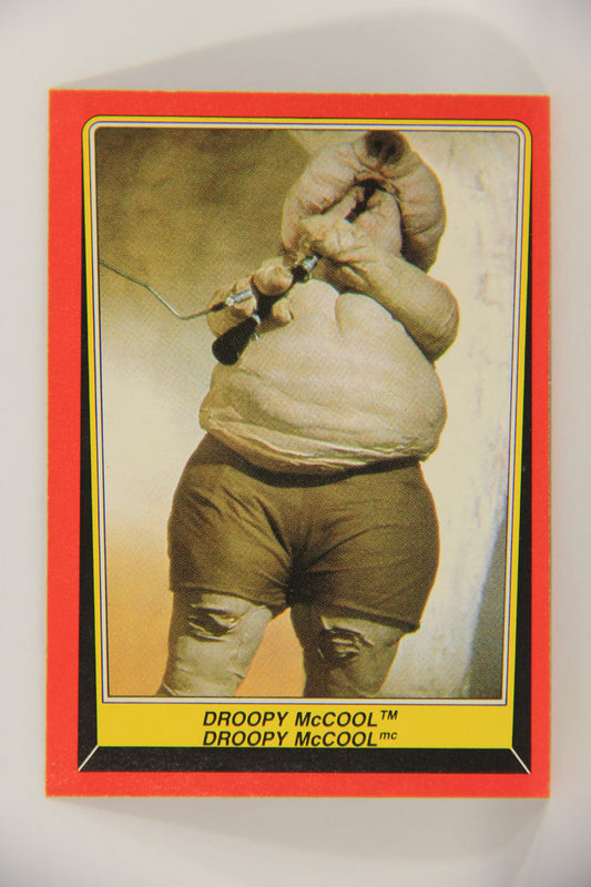 Star Wars Return Of The Jedi 1983 Trading Card #21 Droopy McCool FR-ENG OPC L020101
