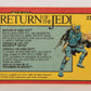 Star Wars Return Of The Jedi 1983 Card #23 Watched By Boba Fett FR-ENG OPC L020102