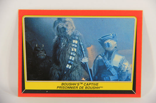 Star Wars Return Of The Jedi 1983 Card #24 Boushh's Captive FR-ENG OPC L020103
