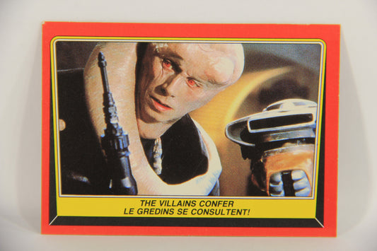 Star Wars Return Of The Jedi 1983 Card #26 The Villains Confer FR-ENG OPC L020104