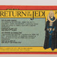 Star Wars Return Of The Jedi 1983 Card #26 The Villains Confer FR-ENG OPC L020104