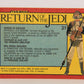 Star Wars Return Of The Jedi 1983 Card #31 Heroes In Disguise FR-ENG OPC L020107