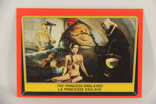 Star Wars Return Of The Jedi 1983 Card #32 The Princess Enslaved FR-ENG OPC L020108