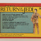 Star Wars ROTJ Card #39 Jabba The Hutts New Dancing Girl FR-ENG O-Pee-Chee L020111
