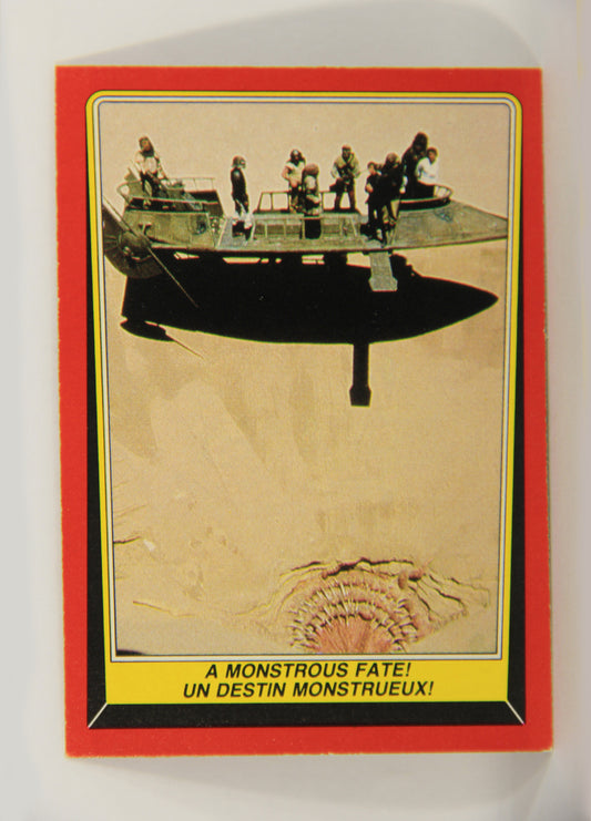 Star Wars Return Of The Jedi 1983 Card #41 A Monstrous Fate FR-ENG OPC L020113