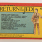 Star Wars Return Of The Jedi 1983 Card #45 Princess Leia Strikes Back FR-ENG OPC L020115