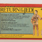 Star Wars ROTJ 1983 Card #46 The Demise Of Jabba The Hutt FR-ENG OPC L020116