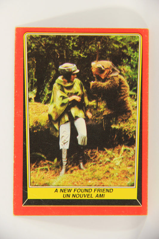 Star Wars Return Of The Jedi 1983 Card #72 A New Found Friend FR-ENG OPC L020129
