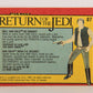 Star Wars Return Of The Jedi 1983 Card #87 Will Han Solo Be Dinner FR-ENG OPC L020136