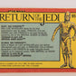 Star Wars Return Of The Jedi 1983 Card #95 Quiet See-Threepio FR-ENG OPC L020139