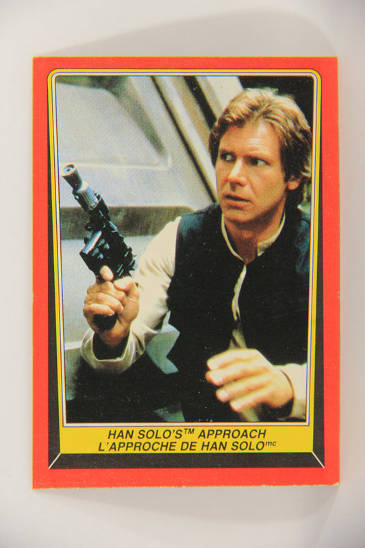 Star Wars Return Of The Jedi 1983 Card #98 Han Solo's Approach FR-ENG OPC L020140