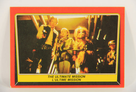 Star Wars Return Of The Jedi 1983 Card #99 The Ultimate Mission FR-ENG OPC L020141