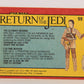Star Wars Return Of The Jedi 1983 Card #99 The Ultimate Mission FR-ENG OPC L020141