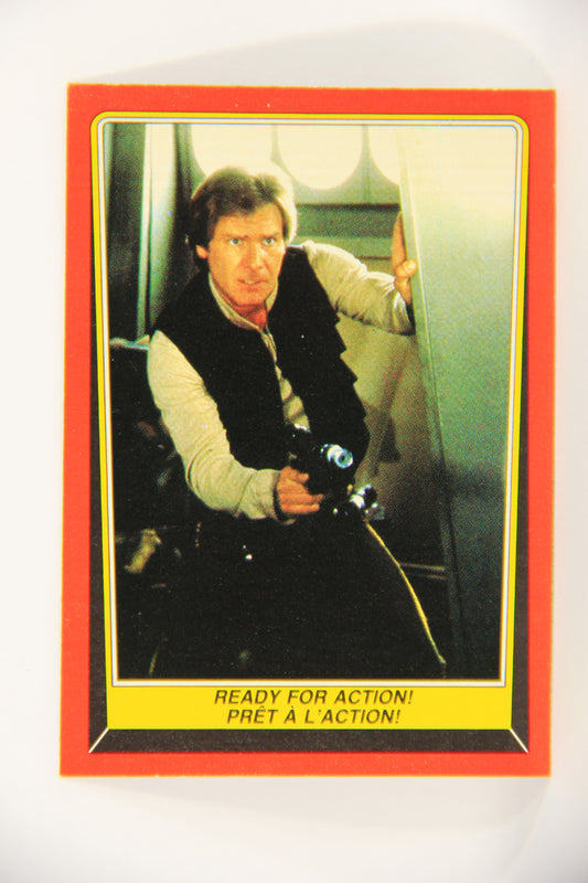 Star Wars Return Of The Jedi 1983 Card #100 Ready For Action FR-ENG OPC L020142