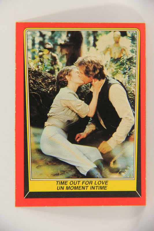 Star Wars Return Of The Jedi 1983 Card #115 Time Out For Love FR-ENG OPC L020152