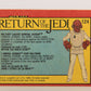 Star Wars ROTJ 1983 Card #124 Military Leader Admiral Ackbar FR-ENG OPC L020157