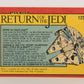 Star Wars Return Of The Jedi 1983 Card #125 Within The Death Star FR-ENG OPC L020158