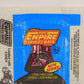 Star Wars Empire Strikes Back Trading Card Wax Wrapper 2nd Series Blue V-3 Topps L020165