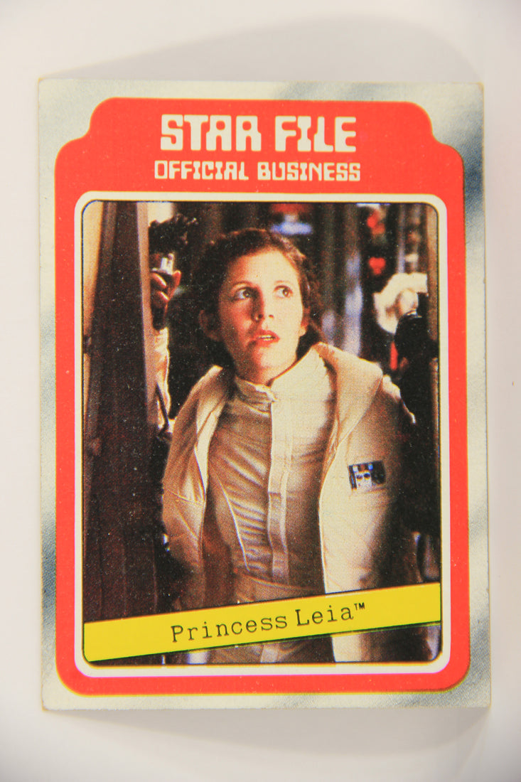 Star Wars Empire Strikes Back Trading Card #3 Princess Leia ENG Topps L020168