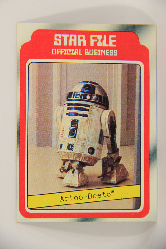 Star Wars Empire Strikes Back 1980 Trading Card #7 Artoo-Deetoo ENG Topps L020171
