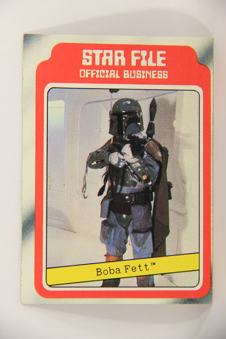 Star Wars The Empire Strikes Back Trading Card #11 Boba Fett ENG Topps L020175