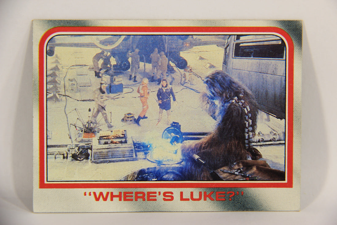 Star Wars Empire Strikes Back Trading Card #14 Where's Luke ENG Topps L020177