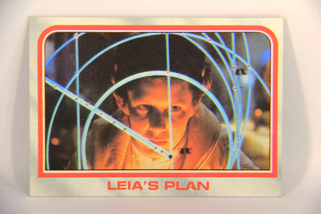 Star Wars Empire Strikes Back 1980 Trading Card #19 Leia's Plan ENG Topps L020179