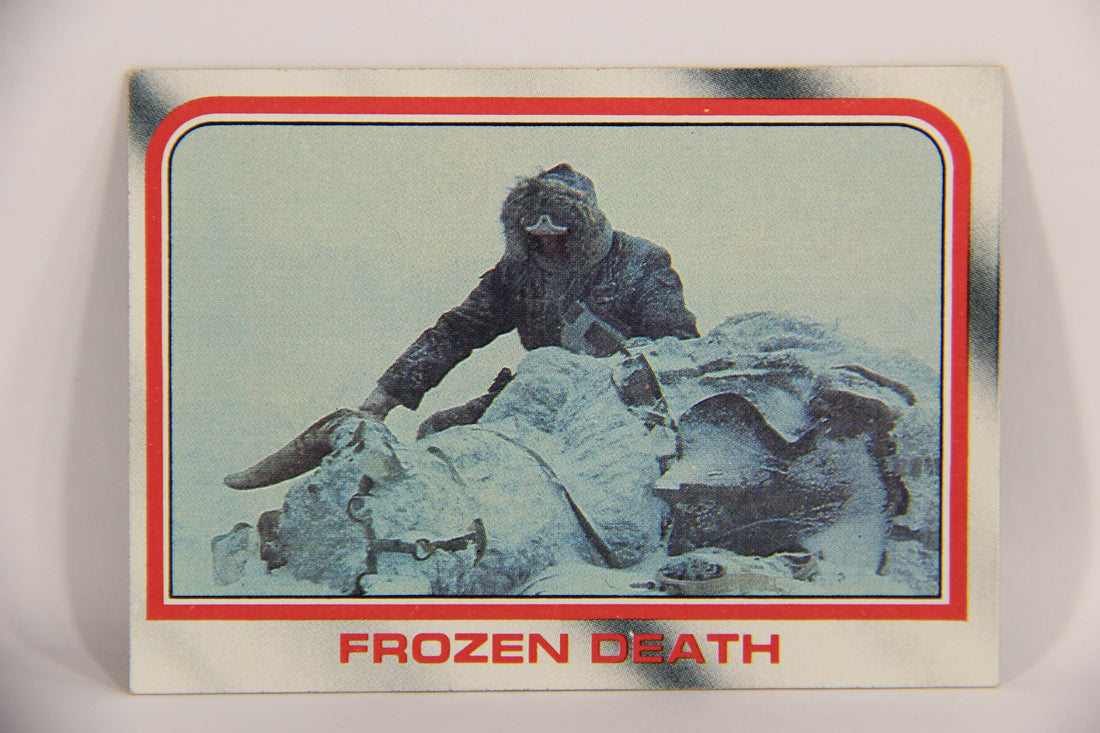 Star Wars Empire Strikes Back 1980 Trading Card #24 Frozen Death ENG Topps L020184