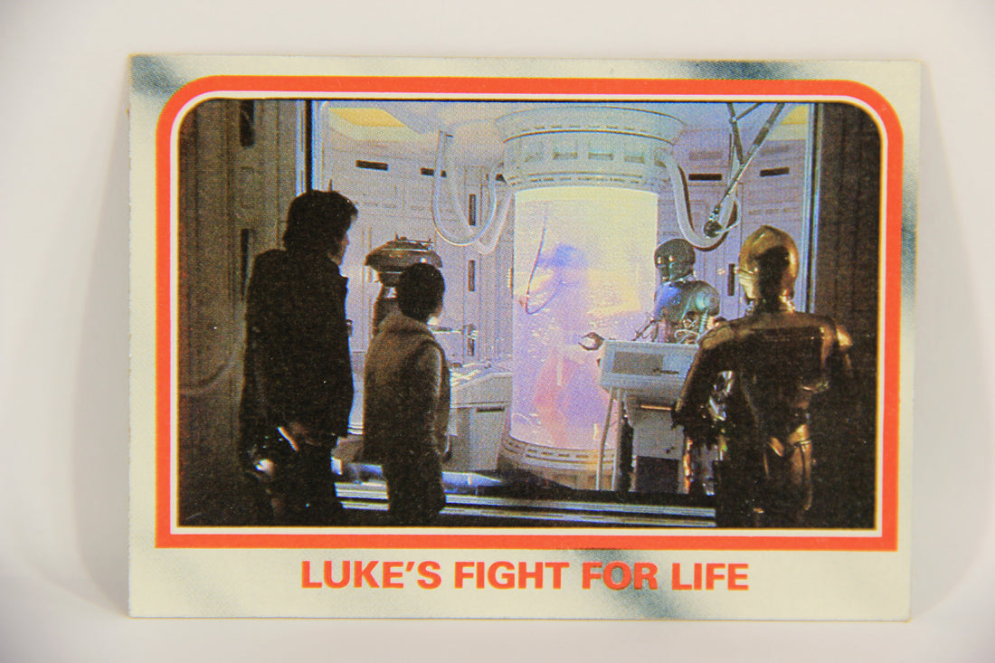 Star Wars Empire Strikes Back 1980 Card #26 Luke's Fight For Life ENG Topps L020185