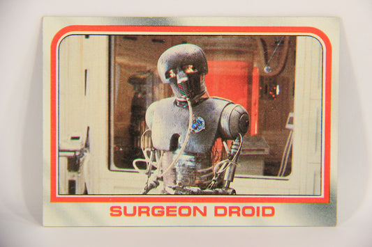 Star Wars Empire Strikes Back 1980 Trading Card #28 Surgeon Droid ENG Topps L020187