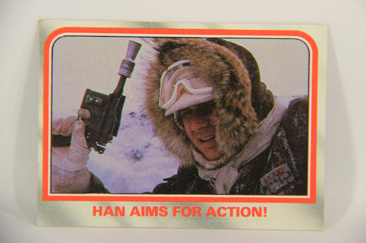 Star Wars Empire Strikes Back Trading Card #32 Han Aims for Action ENG Topps L020191