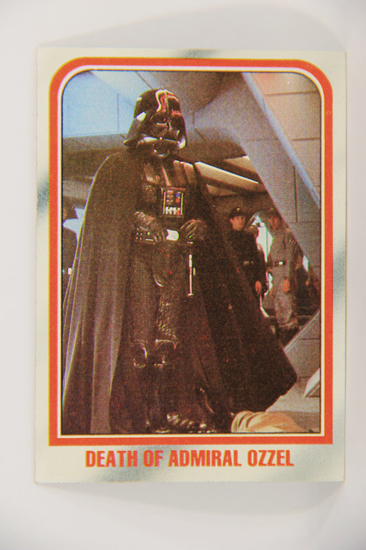 Star Wars Empire Strikes Back Card #34 Death Of Admiral Ozzel ENG Topps L020193