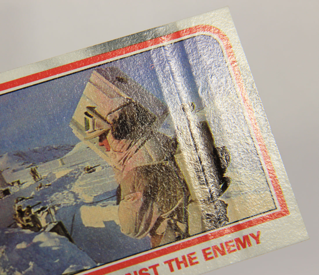 Star Wars Empire Strikes Back Card #37 Armed Against The Enemy ERROR Topps L020196