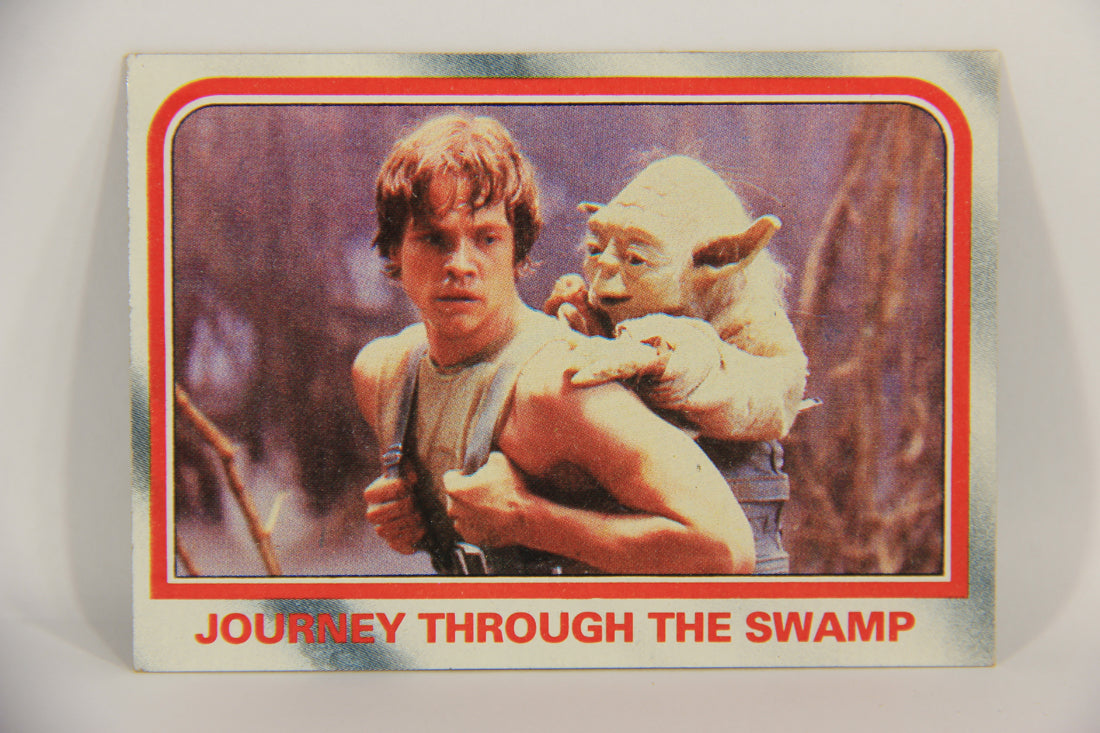 Star Wars The Empire Strikes Back Card #60 Journey Through The Swamp Topps L020216