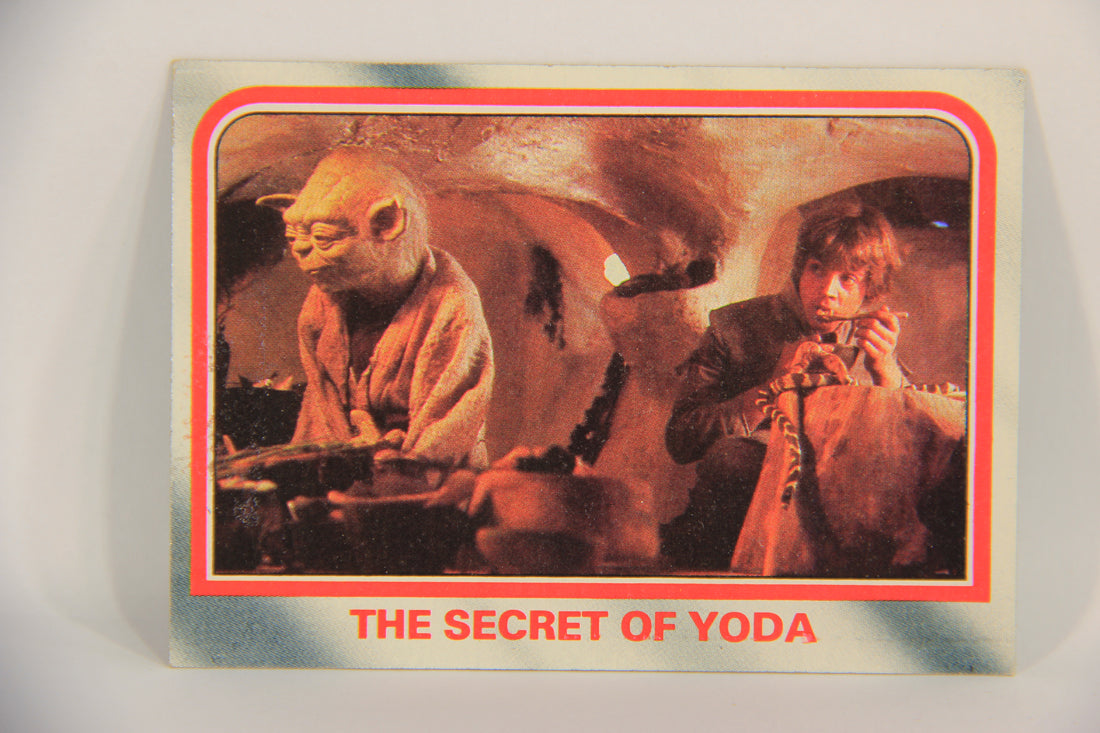 Star Wars The Empire Strikes Back Card #63 The Secret Of Yoda ENG Topps L020219