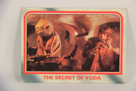 Star Wars The Empire Strikes Back Card #63 The Secret Of Yoda ENG Topps L020219