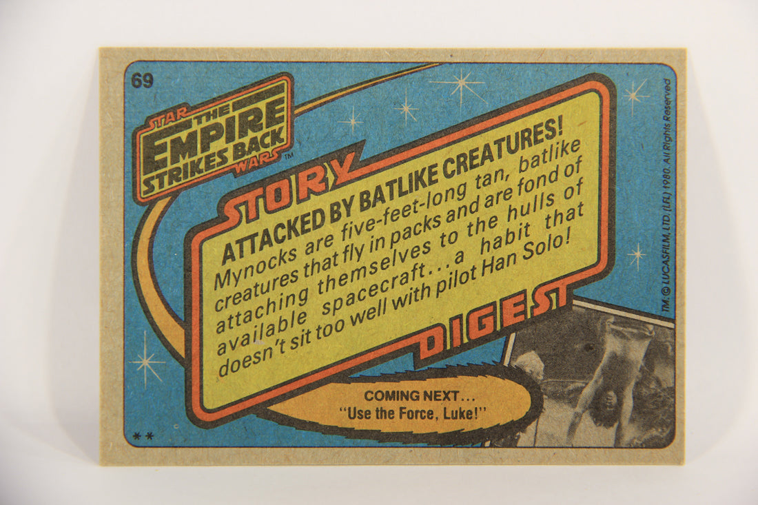 Star Wars Empire Strikes Back Card #69 Attacked By Batlike Creatures ENG Topps L020224