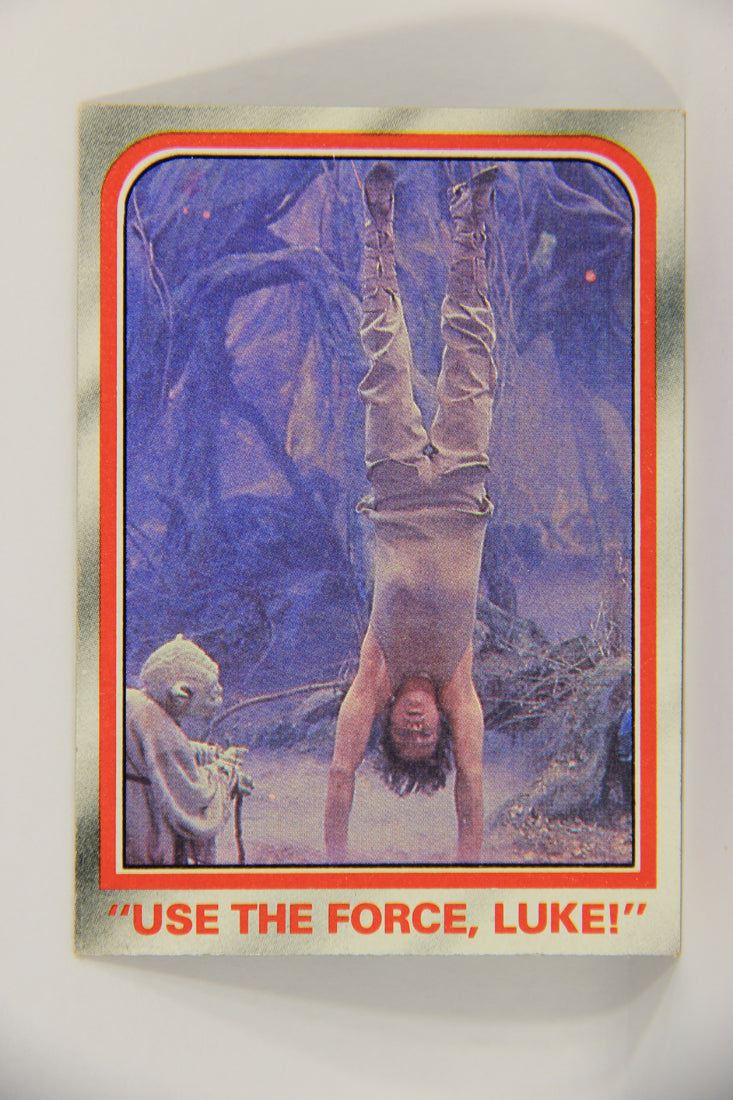 Star Wars The Empire Strikes Back Card #70 Use The Force Luke ENG Topps L020225
